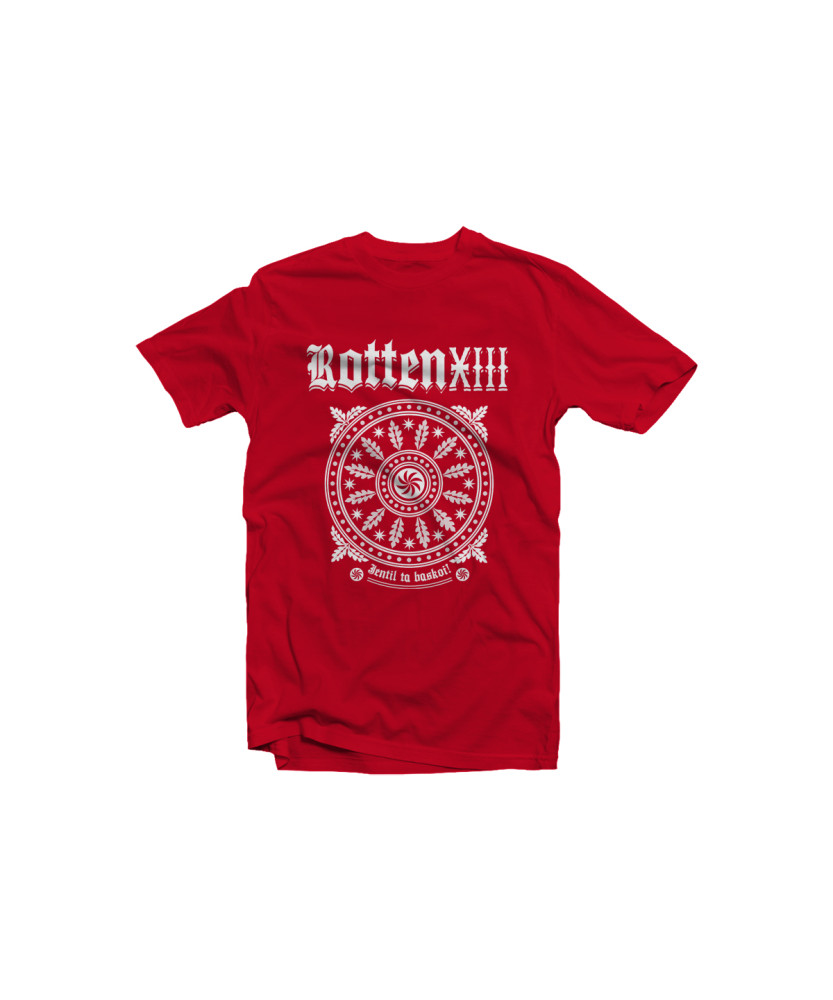 Camiseta Rotten XIII - Jentil ta baskoi (roja)